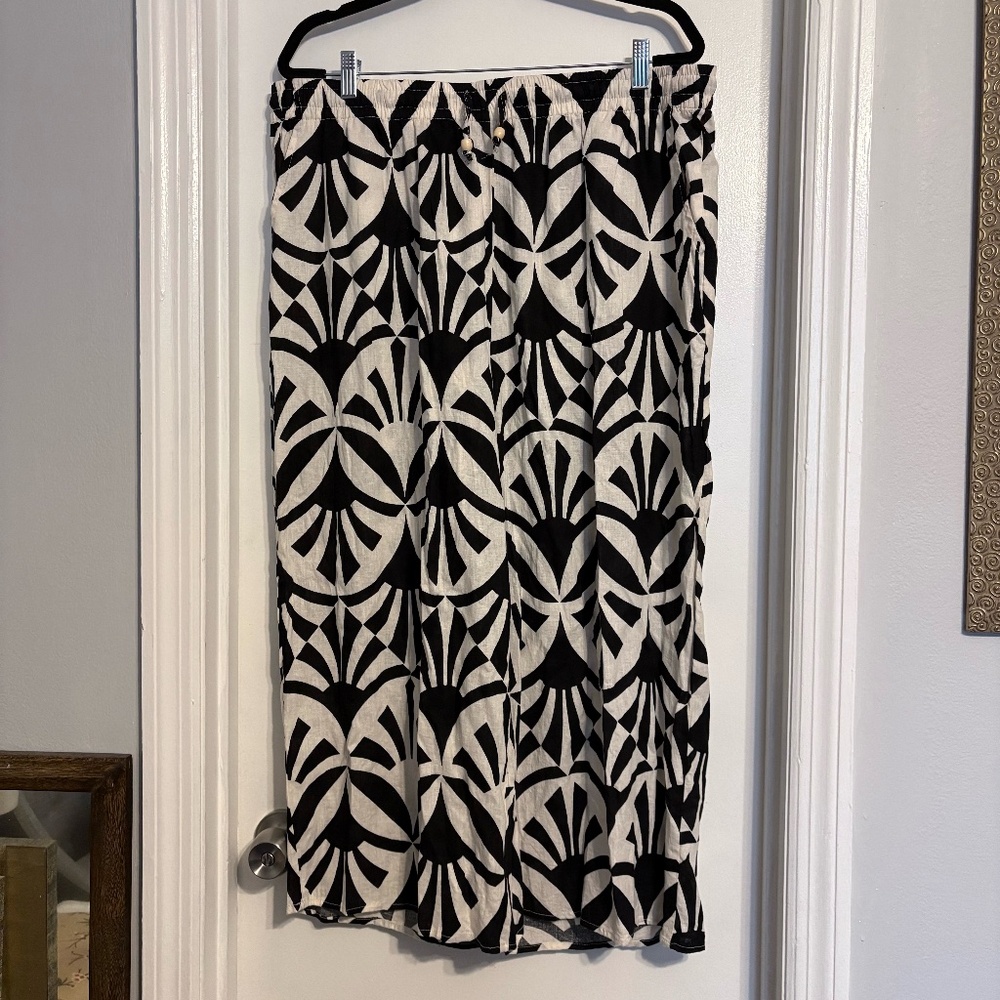 NWOT Rachel Zoe Linen Pants-Size 2x